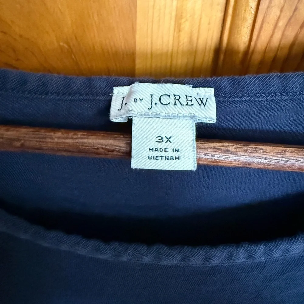 J. Crew Deep Blue Tank Top